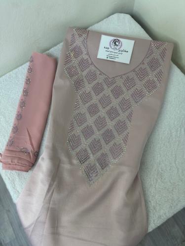 مخاوير ساده حرير اندنوسي بالطرحه كريستال متروس