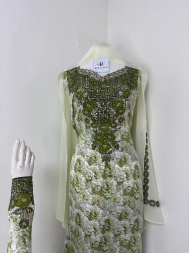 مخور اماراتي بالطرحه مخرم حرير اندنوسي