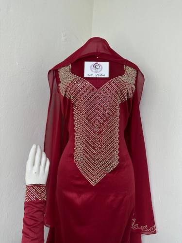 مخاوير اماراتيه حرير اندنوسي كريستال متروس بالطرحه