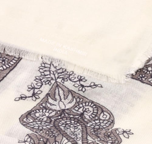 شال كشميري ١٠٠٪ - السمر