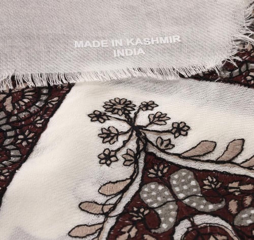 شال كشميري ١٠٠٪ - العارض
