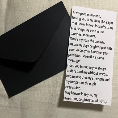 رساله خاصه اكتبي الكلام بالملاحظه