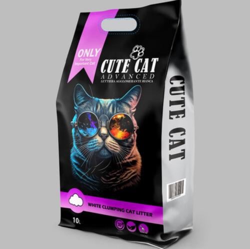 كيوت كات ادفانس رمل للقطط بروائح متعددة 10 لتر