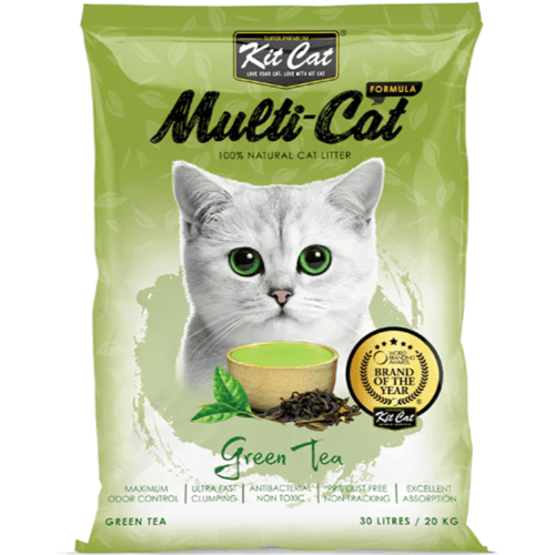 كت كات ملتي كات رمل للقطط بروائح متعددة 30 لتر