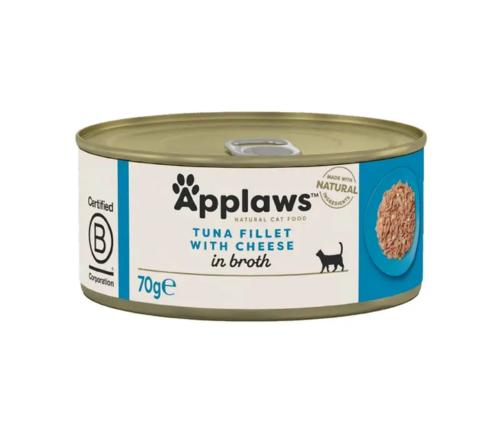 ابلاوز طعام رطب للقطط معلبات شرائح تونة مع الجبن ف...