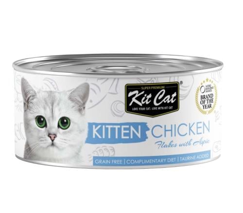 كت كات معلبات الدجاج في الجيلي طعام رطب للكتين, 70...