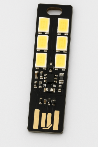 لمبه لد USB كريمي ( أصفر )