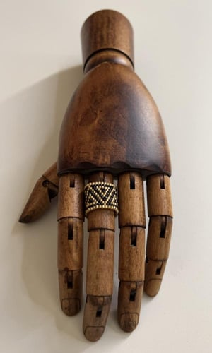 خاتم مثلثات - Ring Free Size