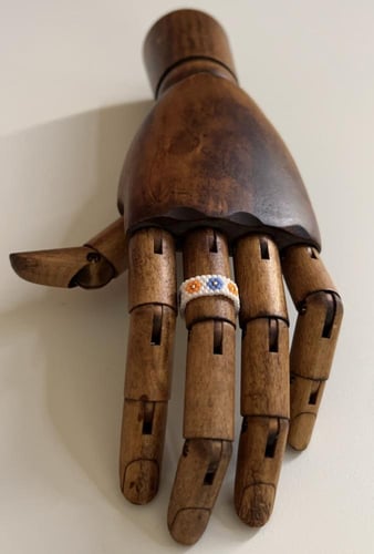 خاتم ورد - Ring Free Size