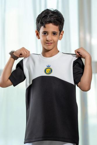 تيشرت النصر أسود&أبيض *