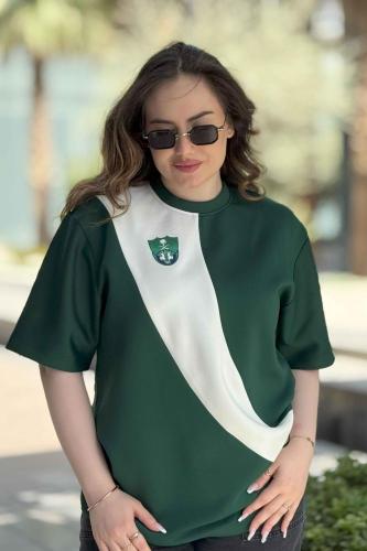 تيشرت الأهلي أخضر &أبيض