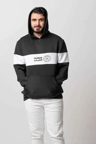 هودي أسود بهوية ناي الشباب