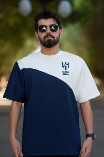 تيشرت الهلال كحلي