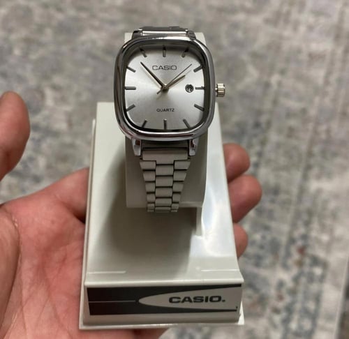 كاسيو LTP نسائي فضي