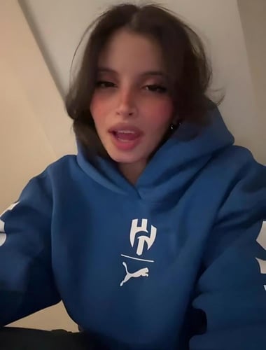 هودي الهلال - بتصميم جديد - ازرق