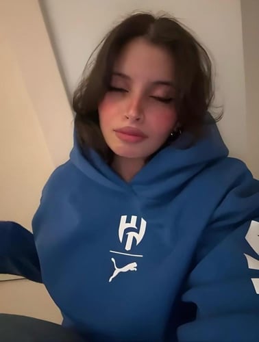 هودي الهلال - بتصميم جديد - ازرق