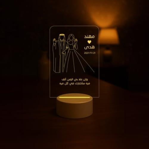 قاعدة مضيئة بالاسم- بداية الحكاية