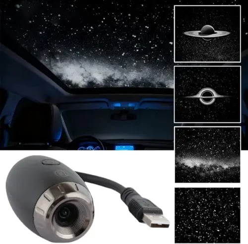 جهاز عرض القمر والنجوم للسيارة USB –