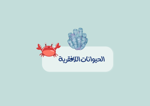 مطوية اللافقاريات العلوم الصف الرابع