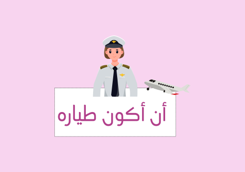 مشروع أن أكون (طياره ) نسخة البنات الصف الثاني (ال...