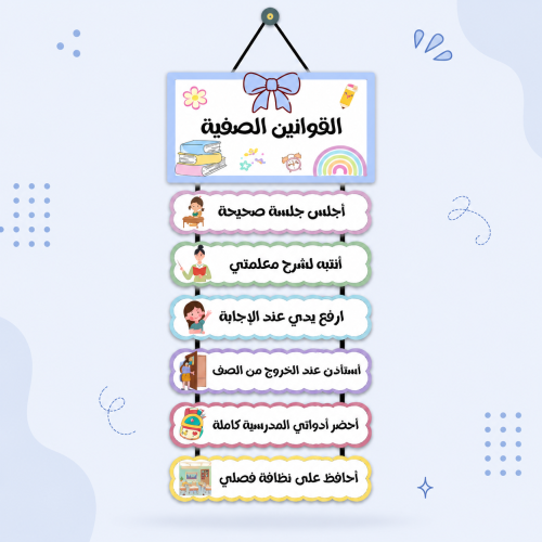القوانين الصفّية الباستيلية الكيوت