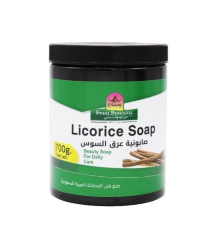 صابونية عرق السوس من ماركة اكسا 700 جرام