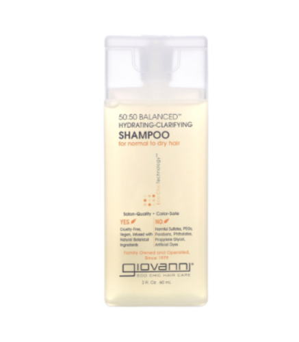 شامبو مرطب ومنقي للشعر العادي والجاف من جيوفاني 60...
