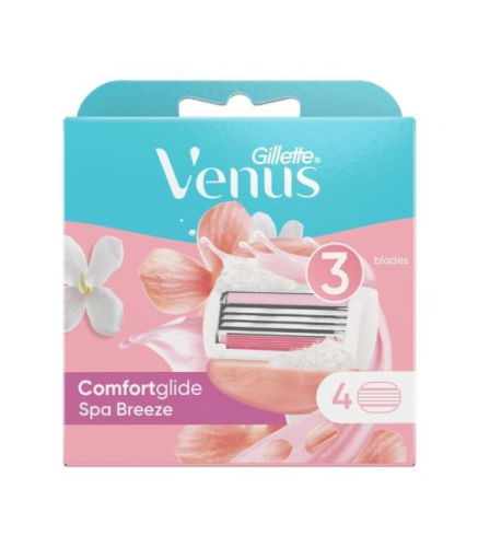 امواس بريز سبأ 4 شفرات غيار من جيليت