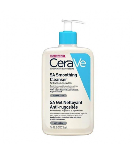 CeraVe غسول بحمض الساليسيليك منعم للبشرة الجافة وا...