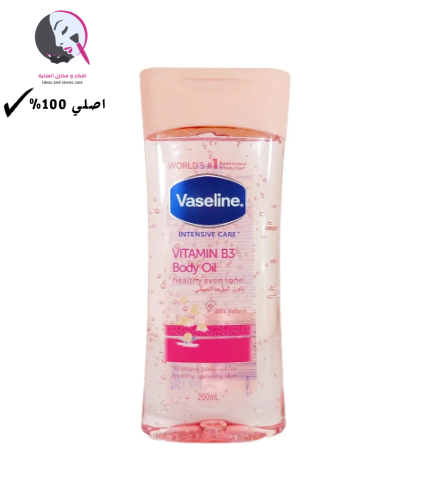 زيت جل اللون الموحد الصحي بفيتامين بي 3 من فازلين...