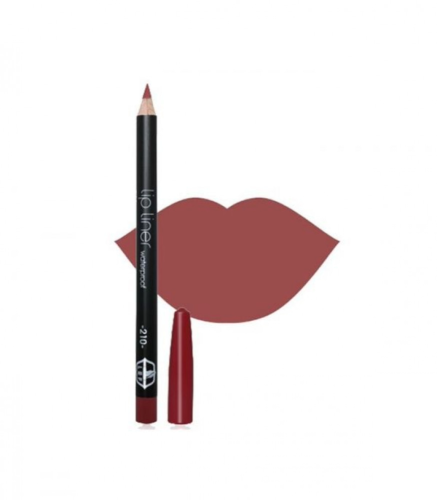 قلم تحديد الشفاه مقاوم للماء 210 وردي من ليف 1.13ج