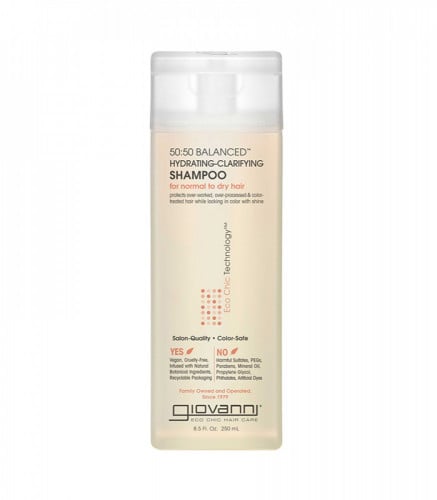 شامبو 50:50 بالنسيد المرطب والمنقي للشعر من جيوفان...
