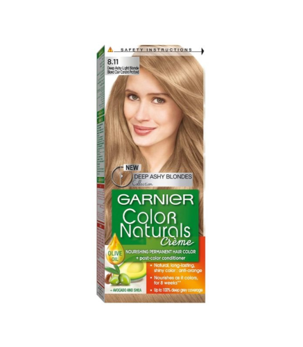 غارنييه صبغة كولر ناتشورالز صبغة الشعر اشقر رمادي...