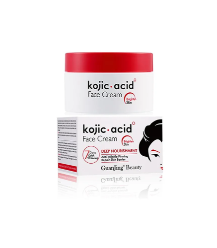 كوجيك اسيد كريم الترطيب والتبييض للوجه
