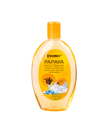انرجي كوزماتيكس غسول و مزيل مكياج بالبابايا 235 مل