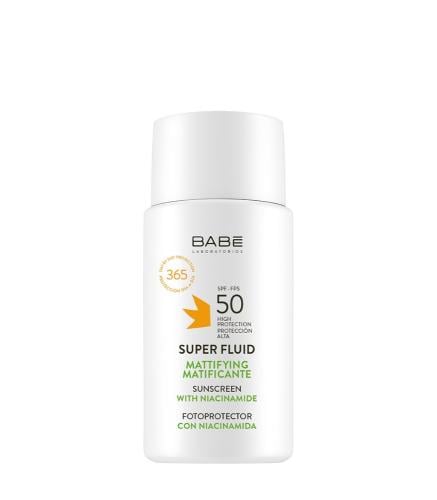 بابي سائل يزيل اللمعان مع واقي شمس SPF50 لجميع انو...