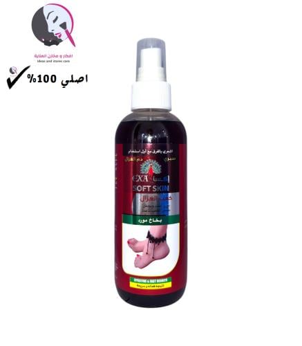 اكسا, بخاخ مورد, كعب الغزال, للقدمين, 190مل