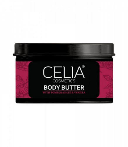 زبدة الجسم بخلاصة الرمان والفانيلا من سيليا 300ج