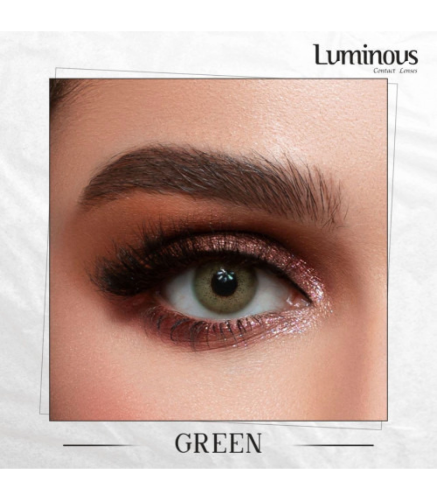 عدسات ليمونوس شهرية لون جرين lUMINOUS LENSES Shade...