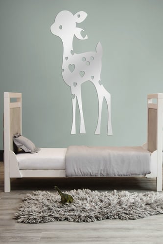 لوحة اكريليك بنقشة غزال