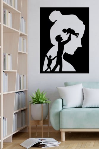 لوحة اكريليك بنقشة فنية