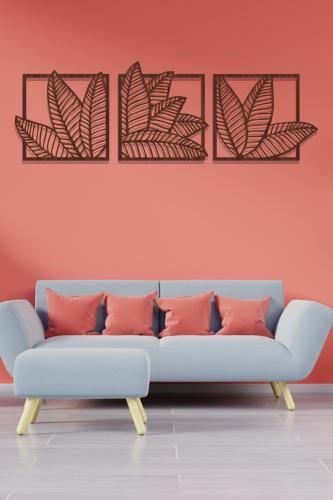 تصميم خشبي بنقشة زهرة الأوكيد