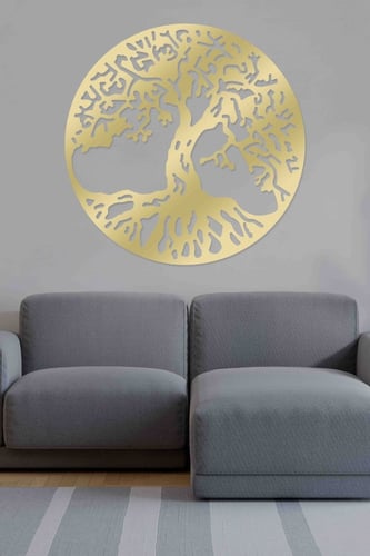 لوحة بنقشة شجرة كبيرة