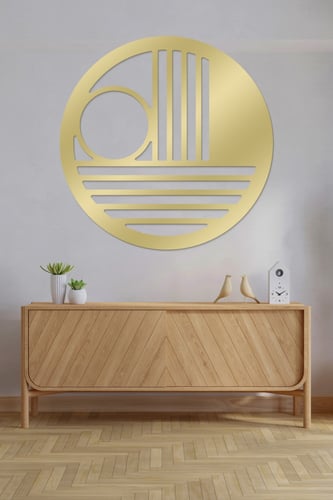 لوحة اكريليك بنقشة عصرية فنية