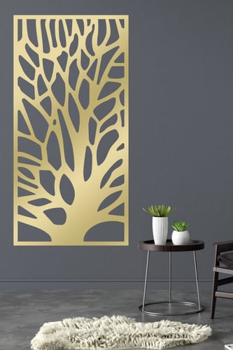 لوحة اكريليك بنقشة شجرة