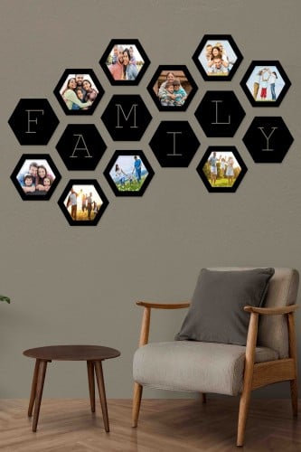 لوحة بإطارات عصرية لعرض الصور