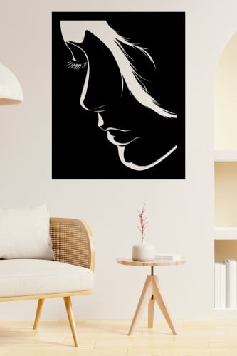 لوحة اكريليك بنقشة فنية