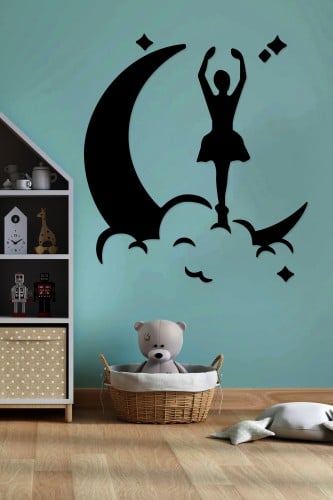 لوحة اكريليك بنقشة راقصة الباليه