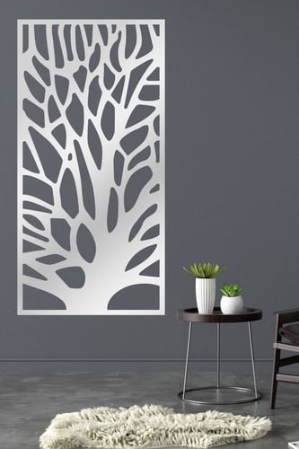 لوحة اكريليك بنقشة شجرة