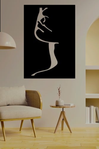 لوحة اكريلك بنقشة فتاة